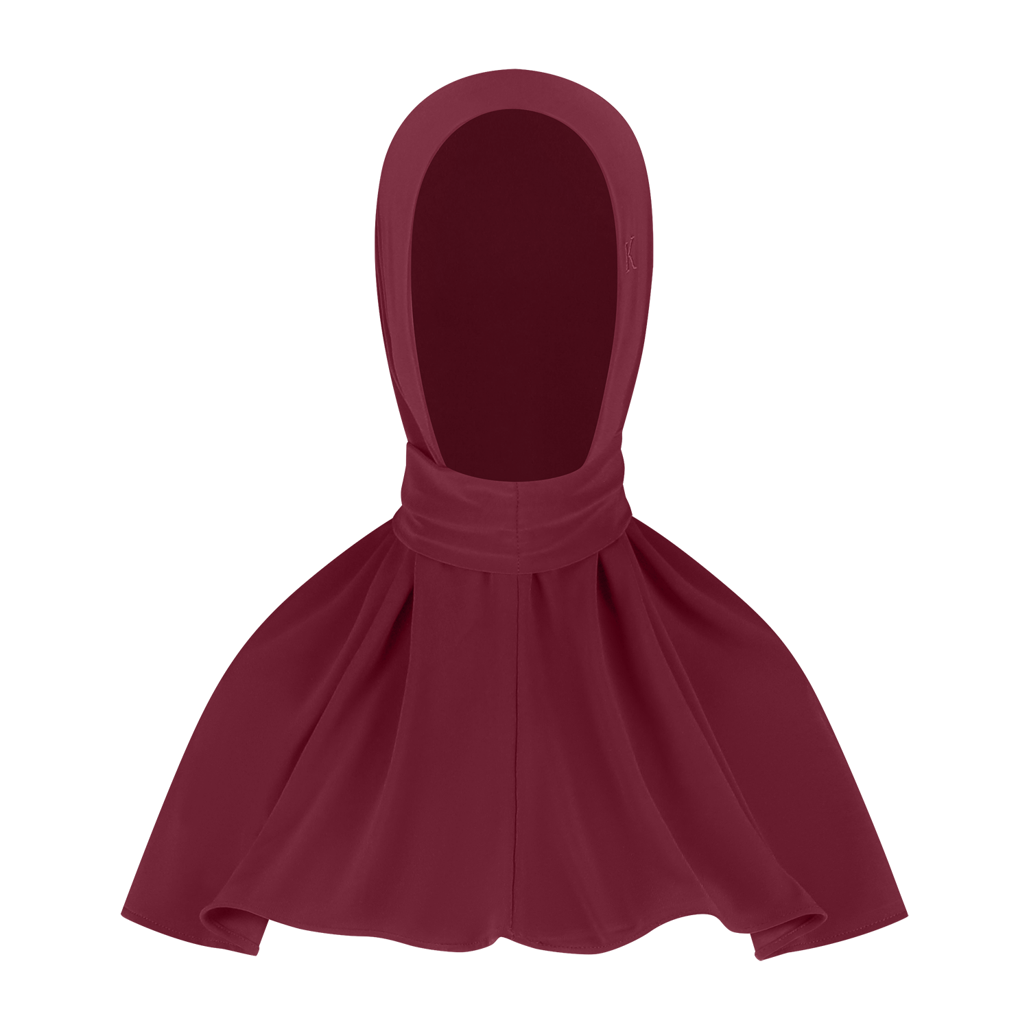 Breathable Hijab Burgundy