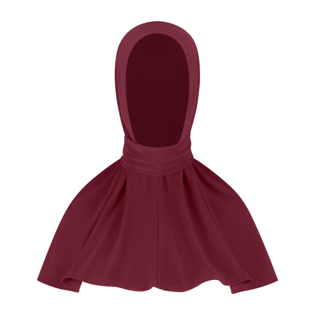 Breathable Hijab Burgundy