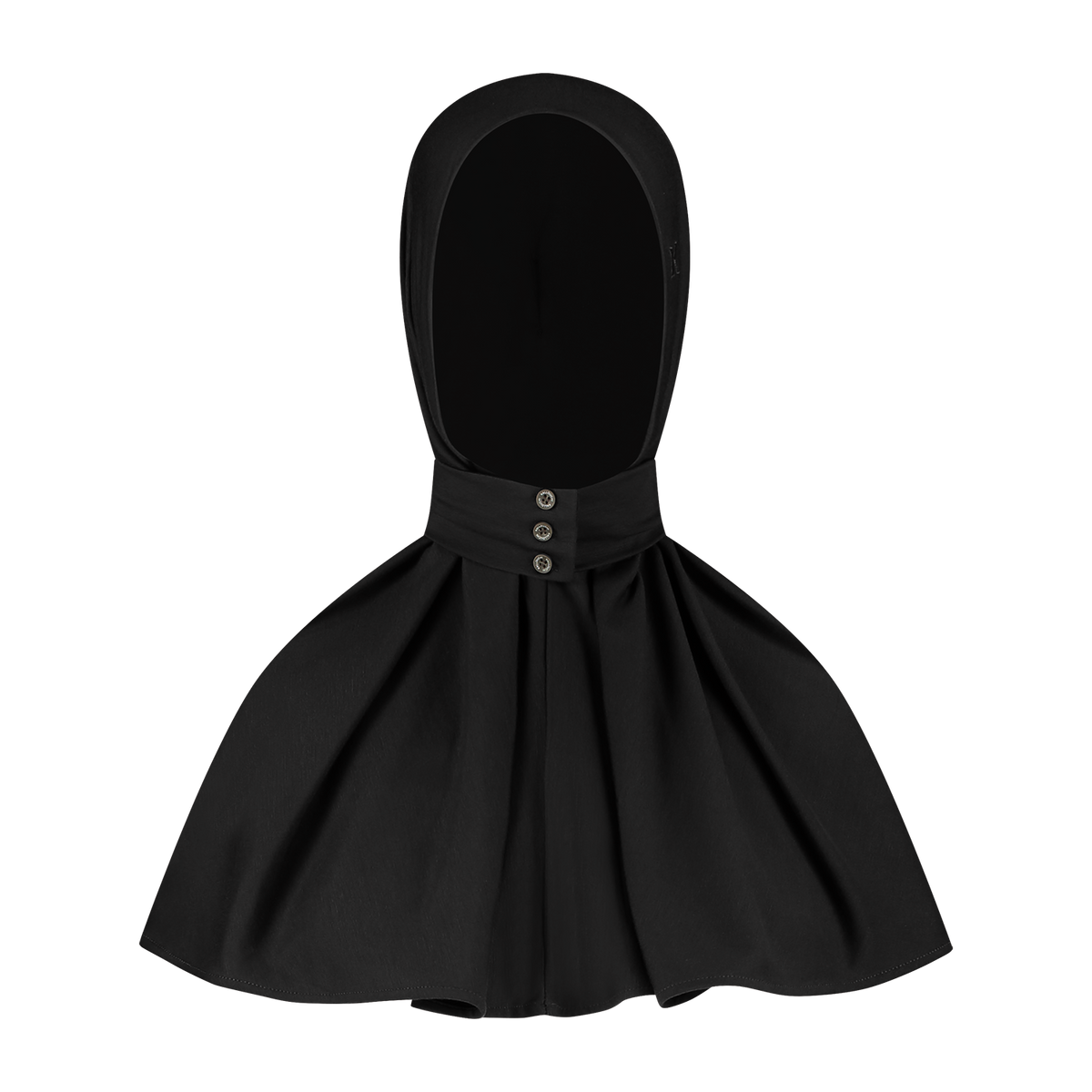 Breathable Hijab Black